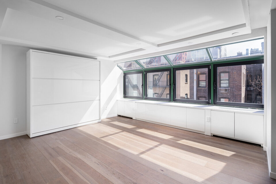 Custom Italian staircase in Upper West Side duplex apartment renovation