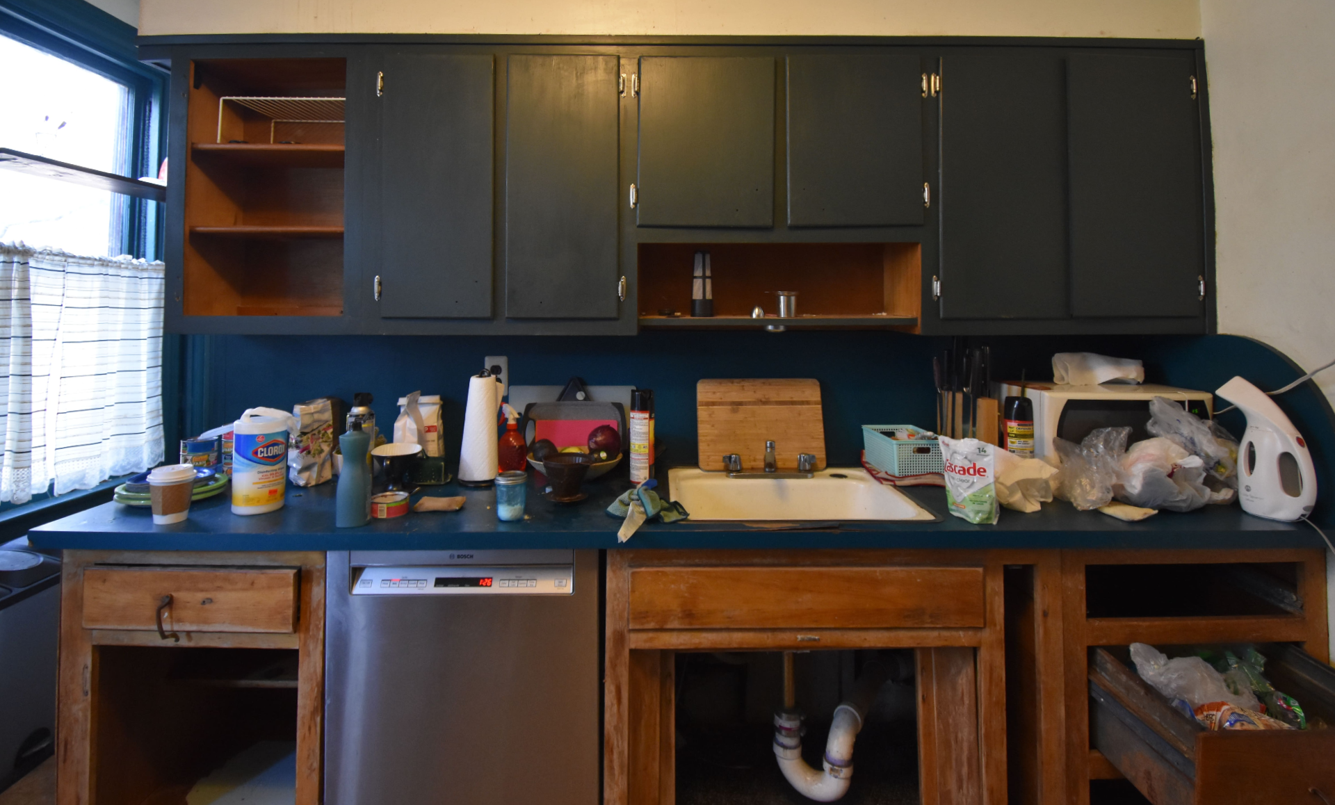 Brooklyn home renovation before photo showing outdated kitchen needing renovation