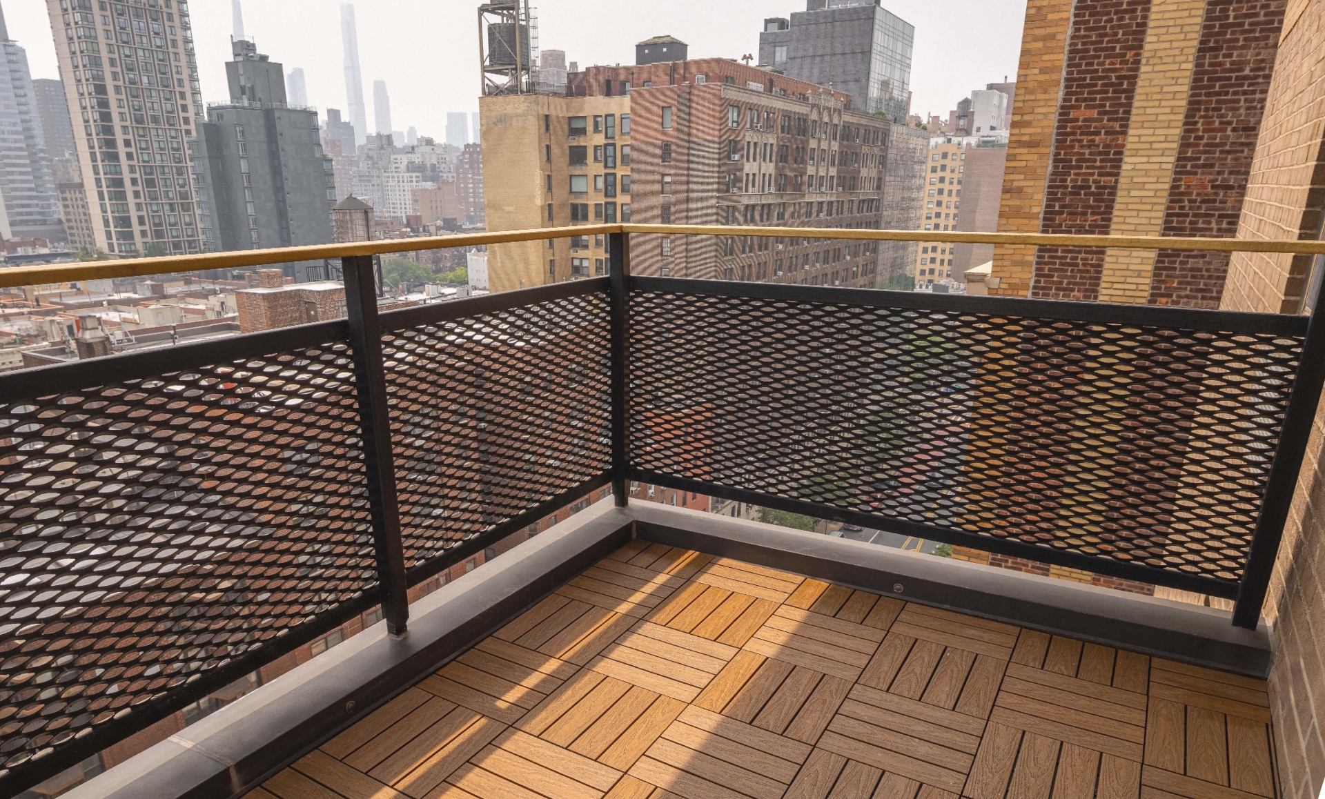 UES apartment after renovation with Graphite floor and bamboo flooring