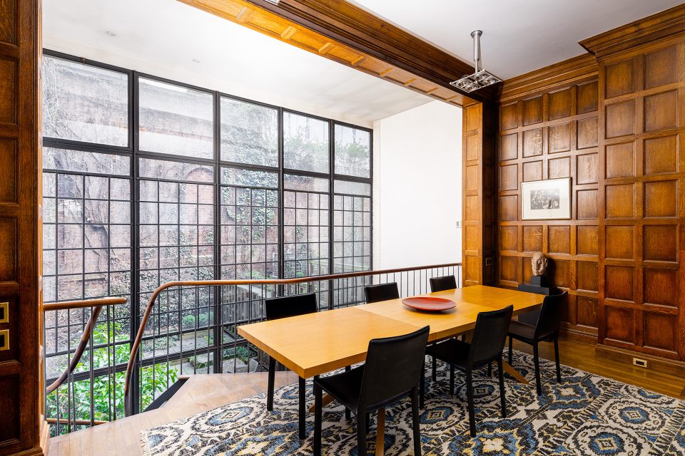 Luxury townhouse renovation in Upper East Side showing elegant contemporary design
