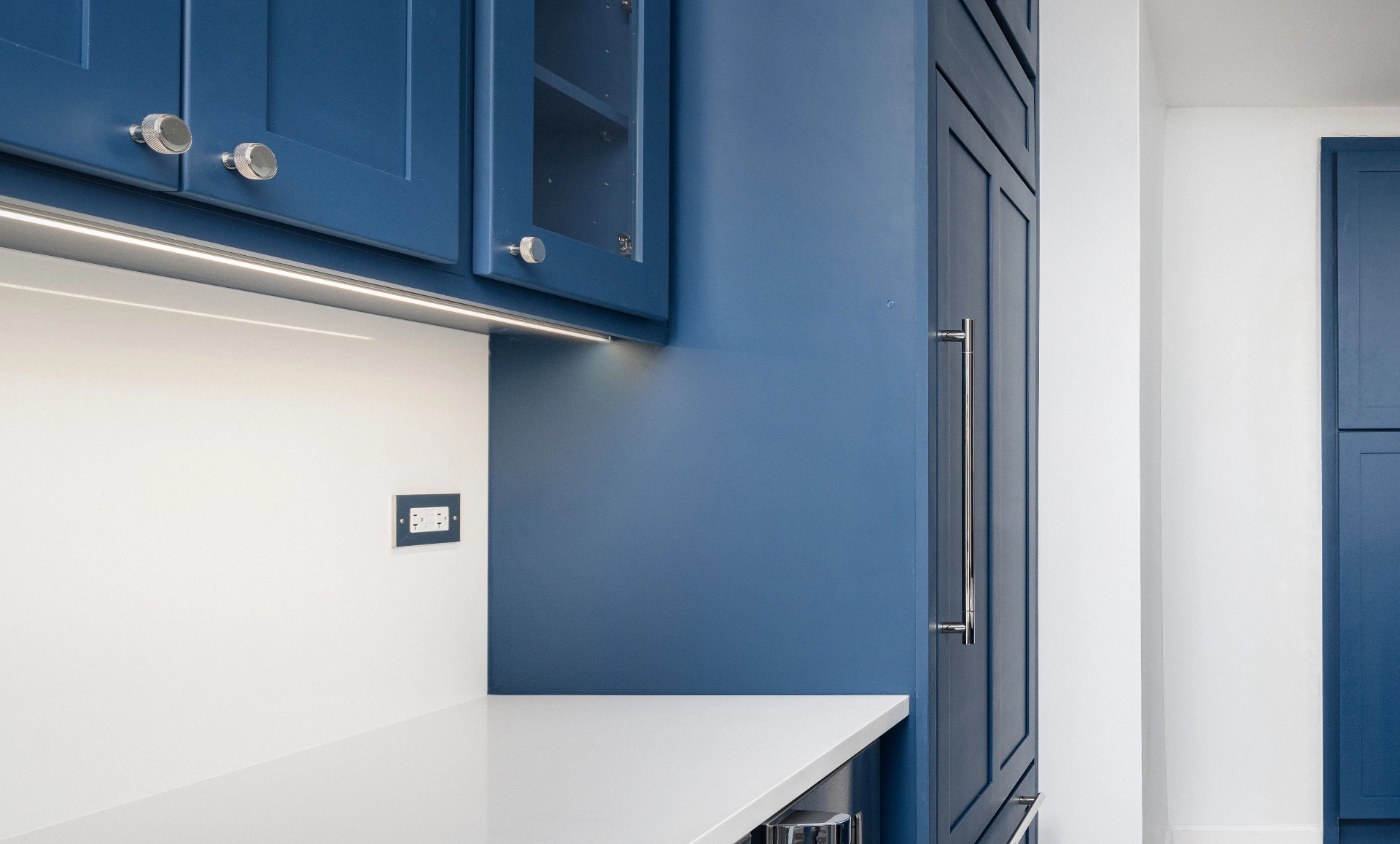 Upper East Side kitchen after renovation with custom elements