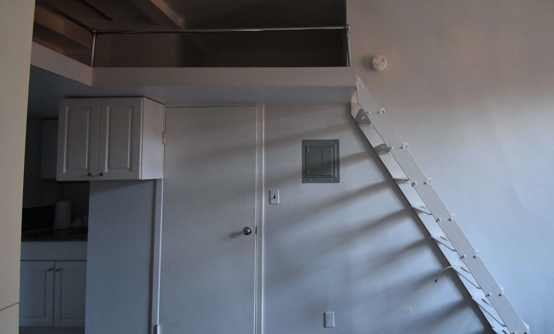 UWS studio apartment before renovation with cramped space